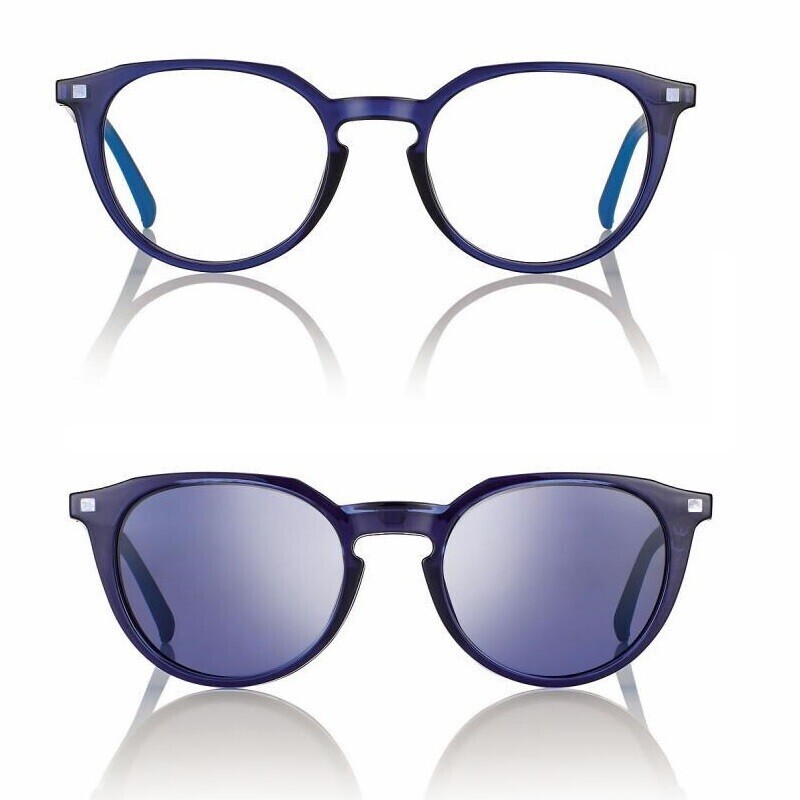Neyeture Biobased Panthos con clip on sole magnetico F0461 blu