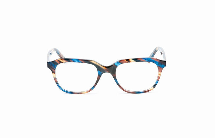 The Fab Glasses Ercolano 340 Blu Multicolor The Fab Glasses Ercolano 340 Blu Multicolor