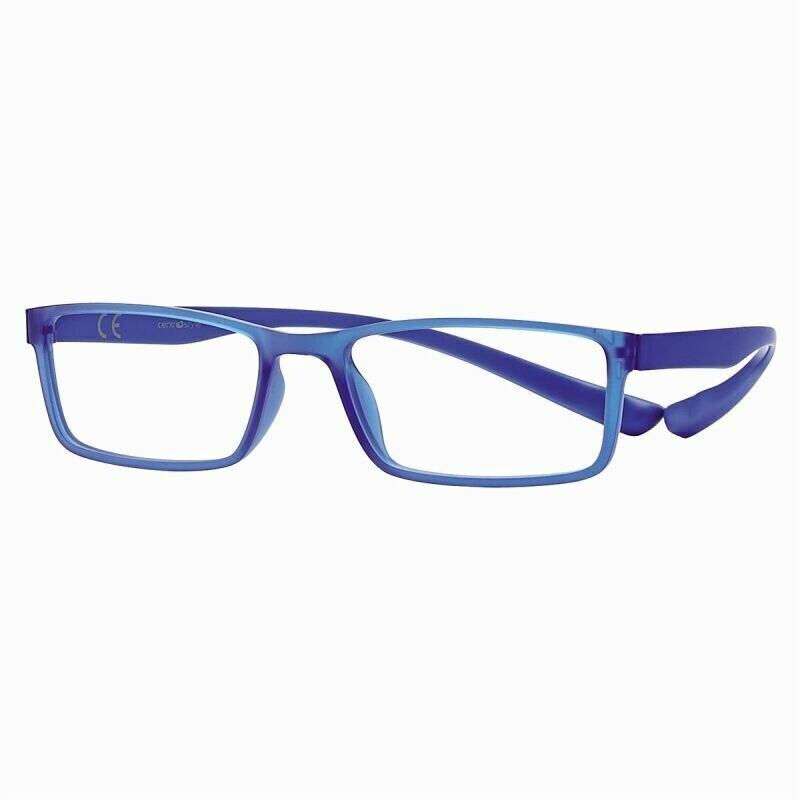 CentroStyle Light &amp; Flexible F0051 Blu chiaro - montatura ultraleggera - misura grande