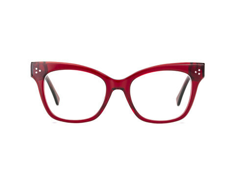 Tokyo Cat-eye Donna F0185 Rosso
