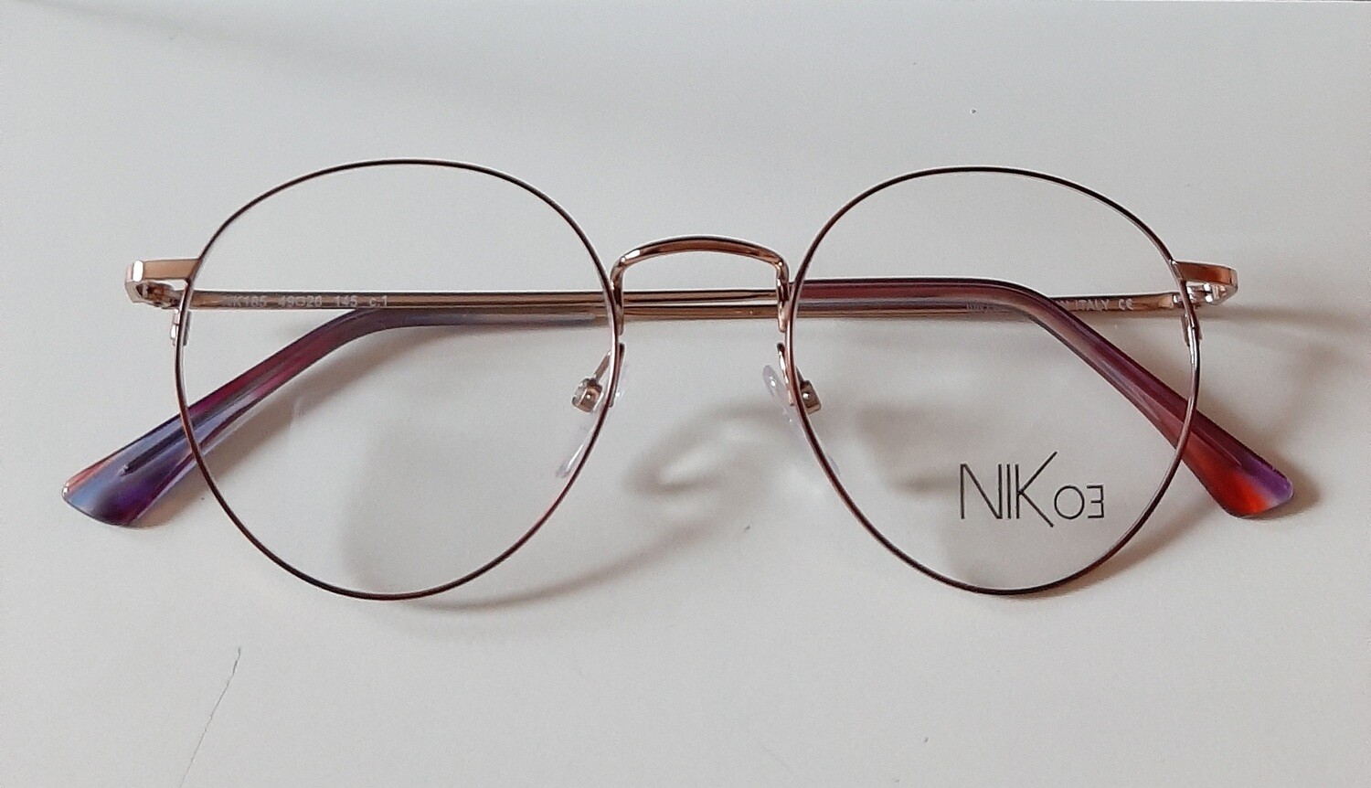 NIK03 185 Acciaini montatura in acciaio nickel free - Oro