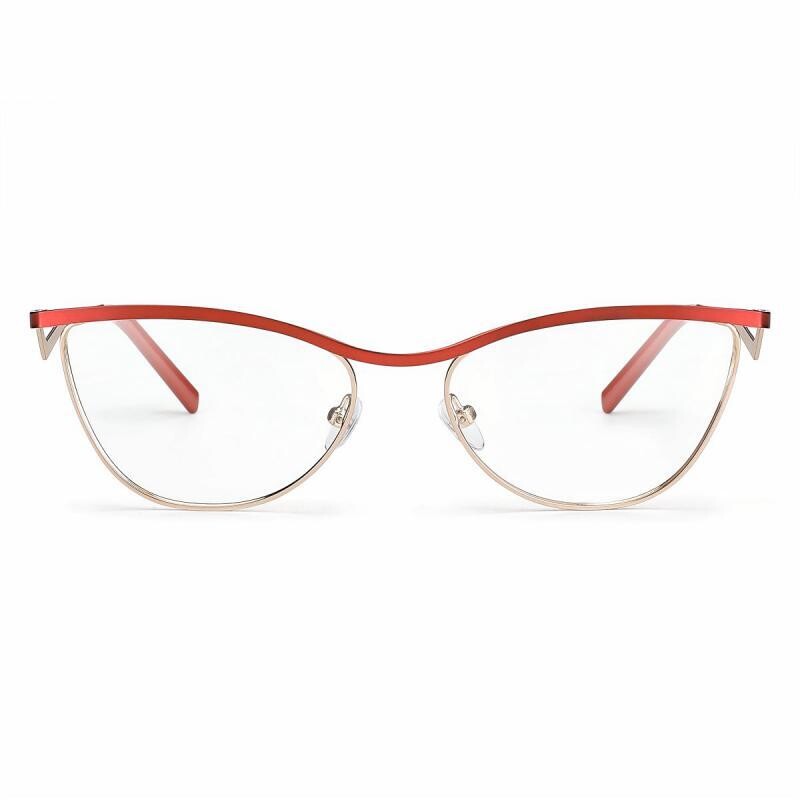 Copenaghen Cat-Eye Round Rosso