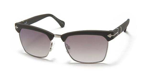 Opposit BeHip TM033 occhiali da sole, Colore: Nero con lenti rosa - TM033 S01