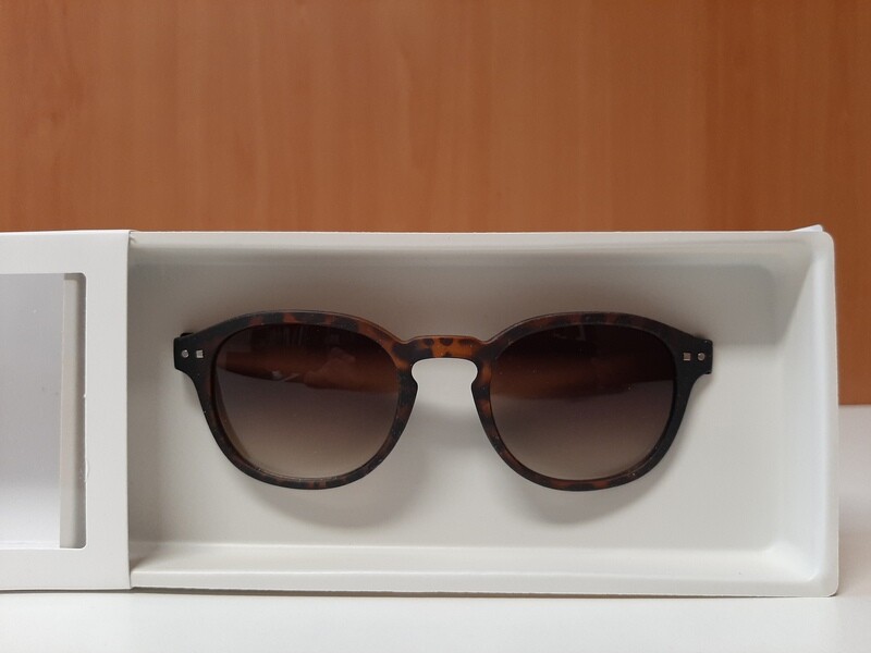 FEEGOO 2 SUN Tartaruga con lenti marroni sfumate - Occhiali da sole unisex