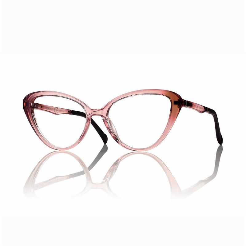 Montatura Donna Rosa con ClipOn sole magnetico Centrostyle Biobased F0516 Montatura Donna Rosa con ClipOn sole magnetico Centrostyle Biobased F0516