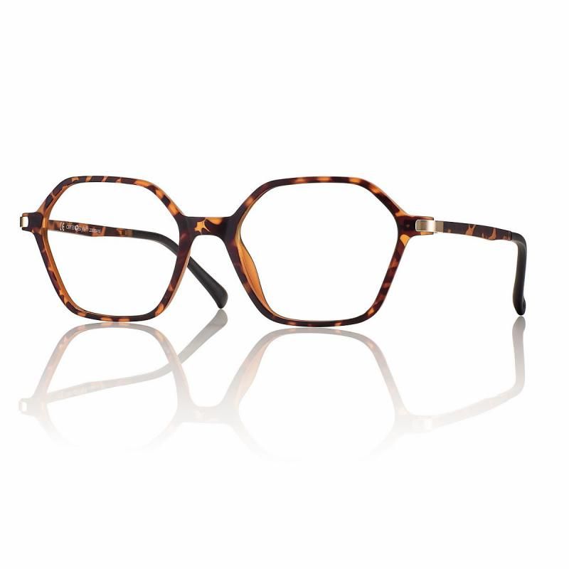 CentroStyle Light&amp;Flex Montatura con clip solare F0497 Tartaruga