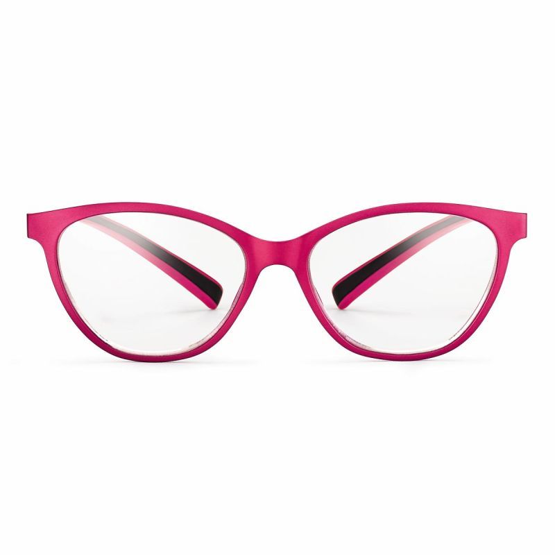 Airport Lisboa Cat-Eye Fucsia occhiale da lettura anti luce blu