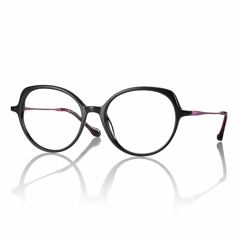 Montatura Neyeture con aste beta titanio mod F0605 Nero/Fucsia Montatura Neyeture con aste beta titanio mod F0605 Nero/Fucsia