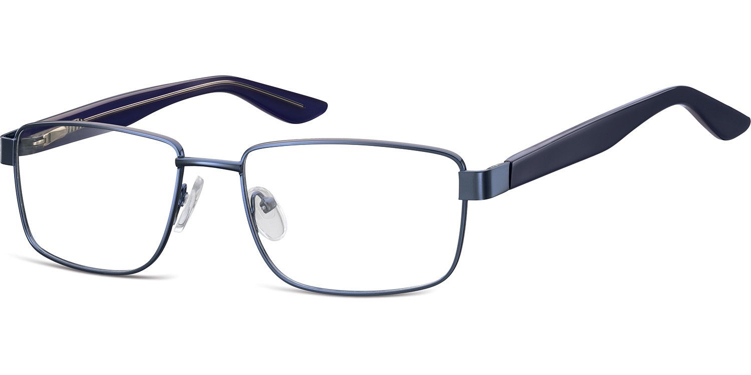 Montatura metallo blu BOSS