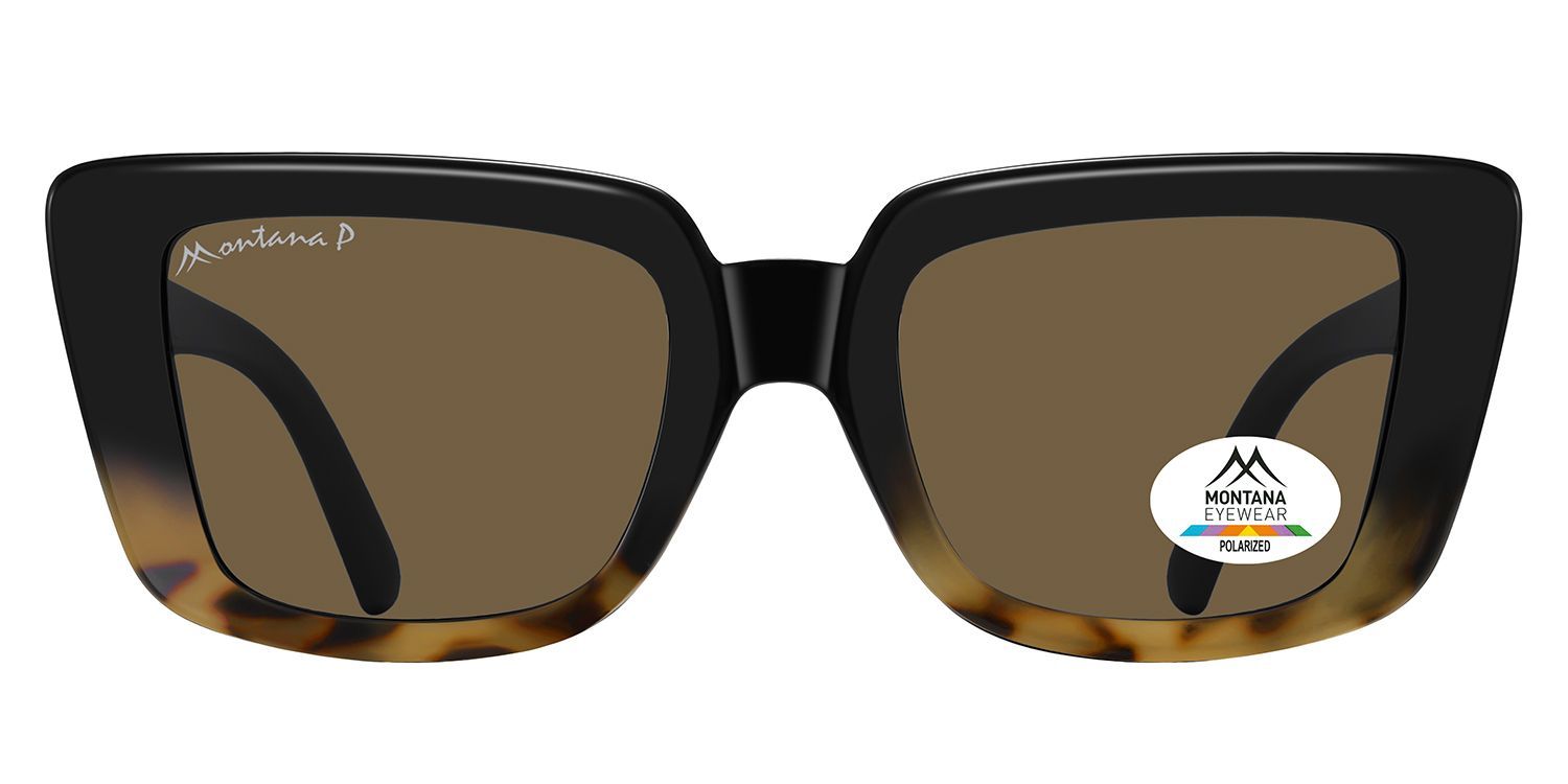 Occhiali da sole donna nero/tartaruga MP193A