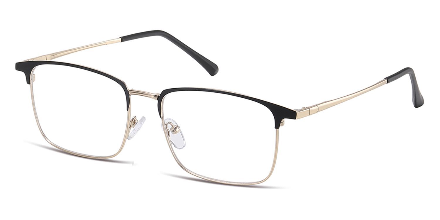 Montatura metallo gold/black PAUL