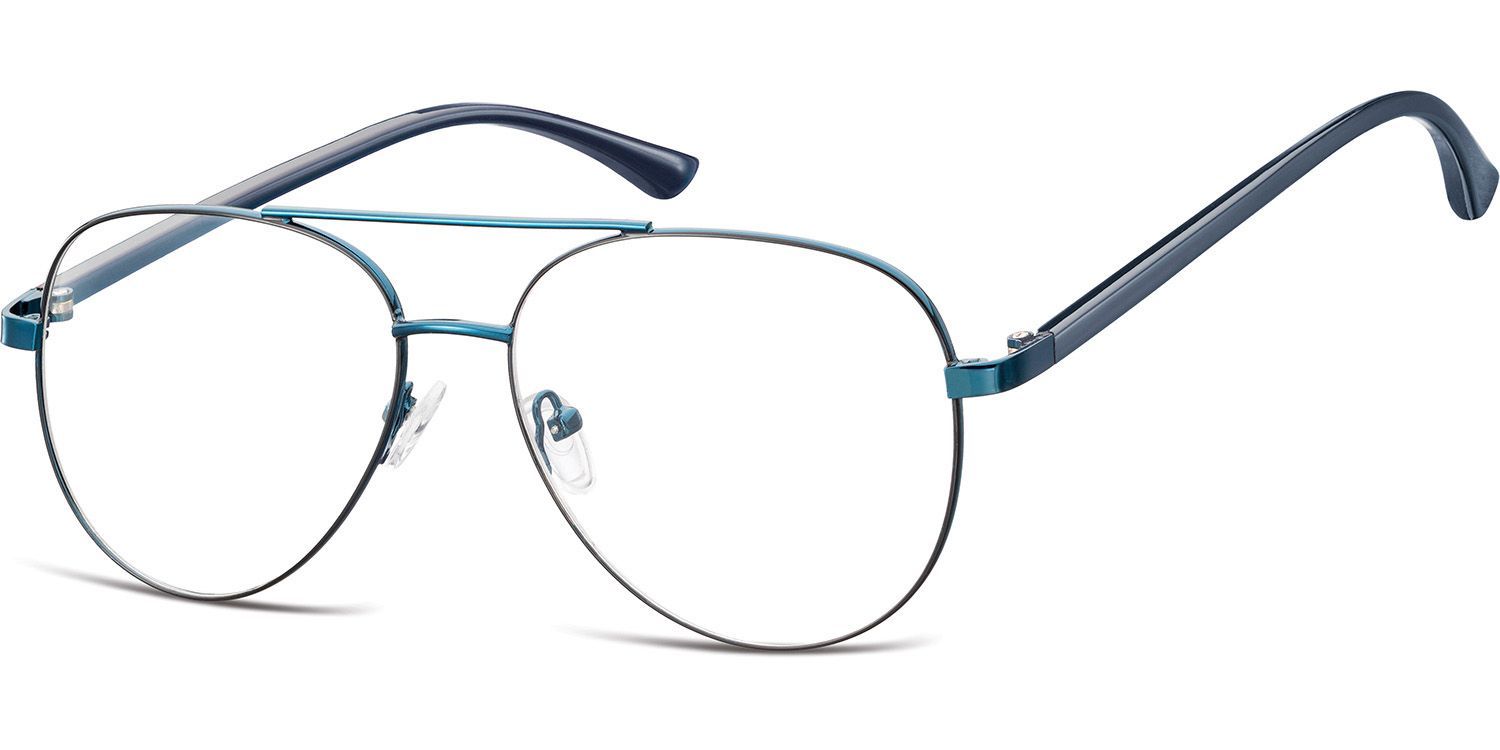 Montatura metallo a goccia MAVERIK Blue / Black