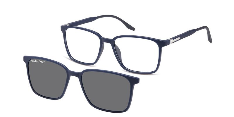 PROMO - Occhiale Completo Uomo JACOB in ULTEM con clip sole polarizzato