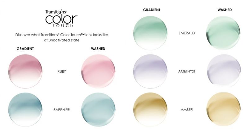 ART.20-new Coppia Lenti Monofocali Transitions COLOR TOUCH