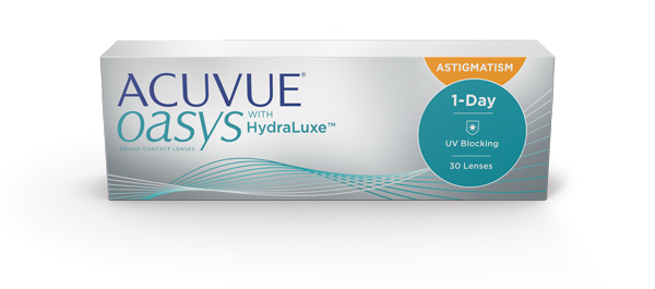 Acuvue Oasys 1-day for Astigmatism con Hydraluxe - Lenti a contatto giornaliere astigmatiche 30 lenti