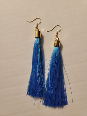 Aqua Streak Earrings