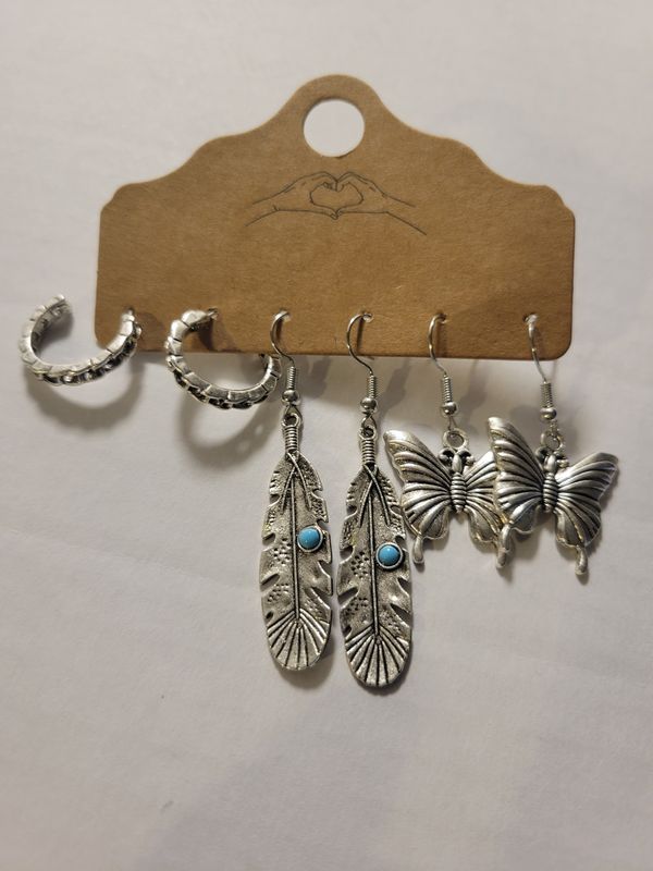 Silver Whisper Earrings