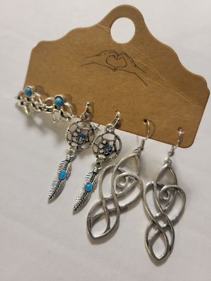 Silver Serenity Earrings