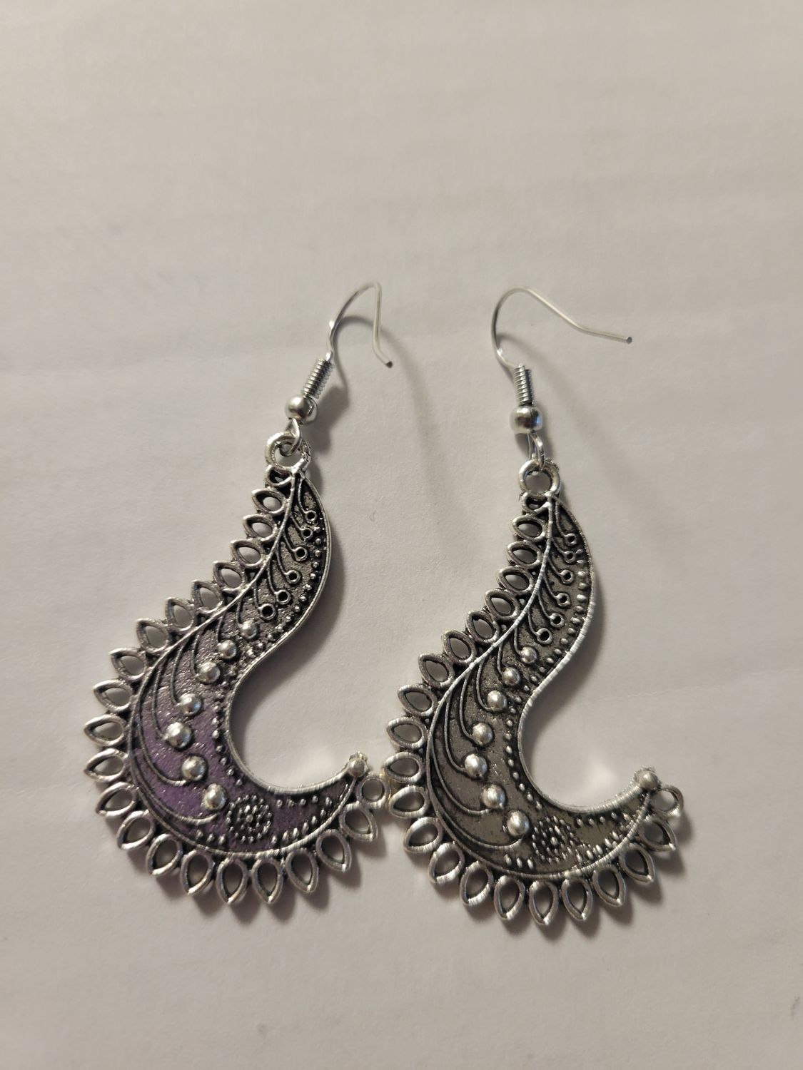 Silver Shimmer Earrings