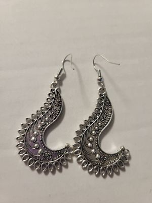 Silver Shimmer Earrings