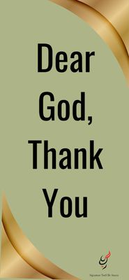 Dear God, Thank You mobile wallpaper