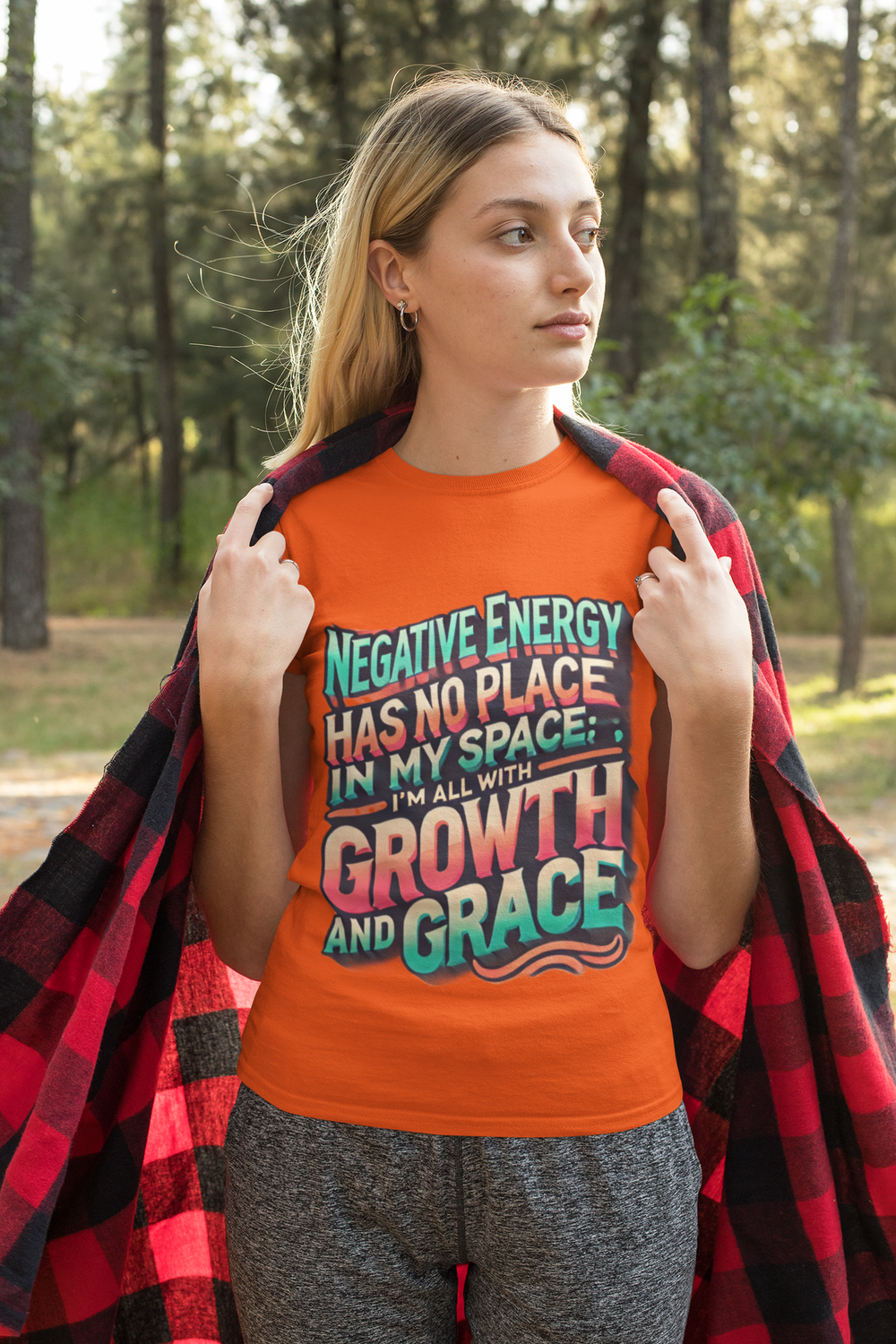 Negative energy has no place in my space I&#39;m all about growth &amp; grace