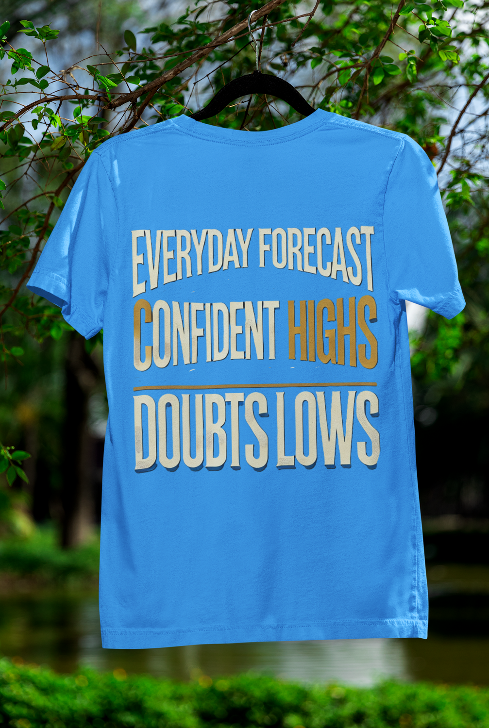 Every day Forecast Confident HIGHs Doubts LOWs