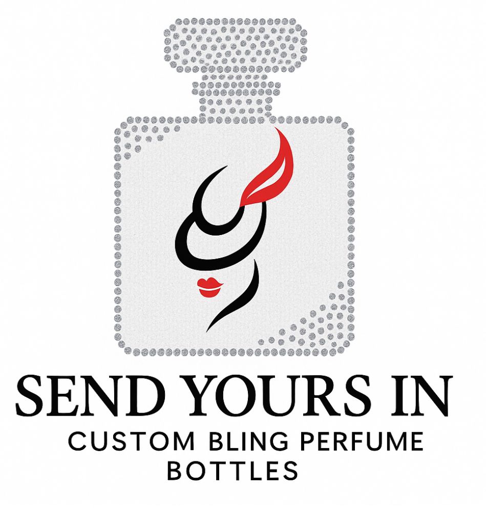 Custom Bling Perfume Bottle Keepsake
