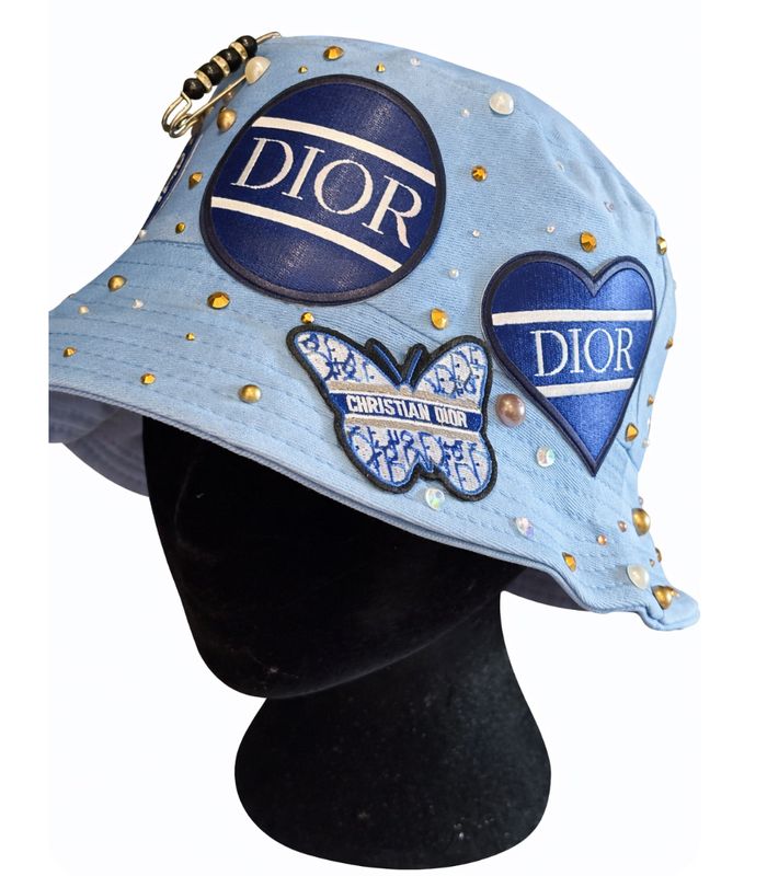 💙 Signature Luxury-Style Bucket Hat