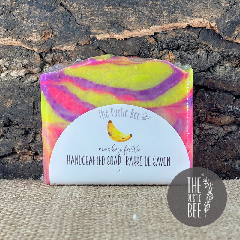 Monkey Farts Handmade Soap 120g