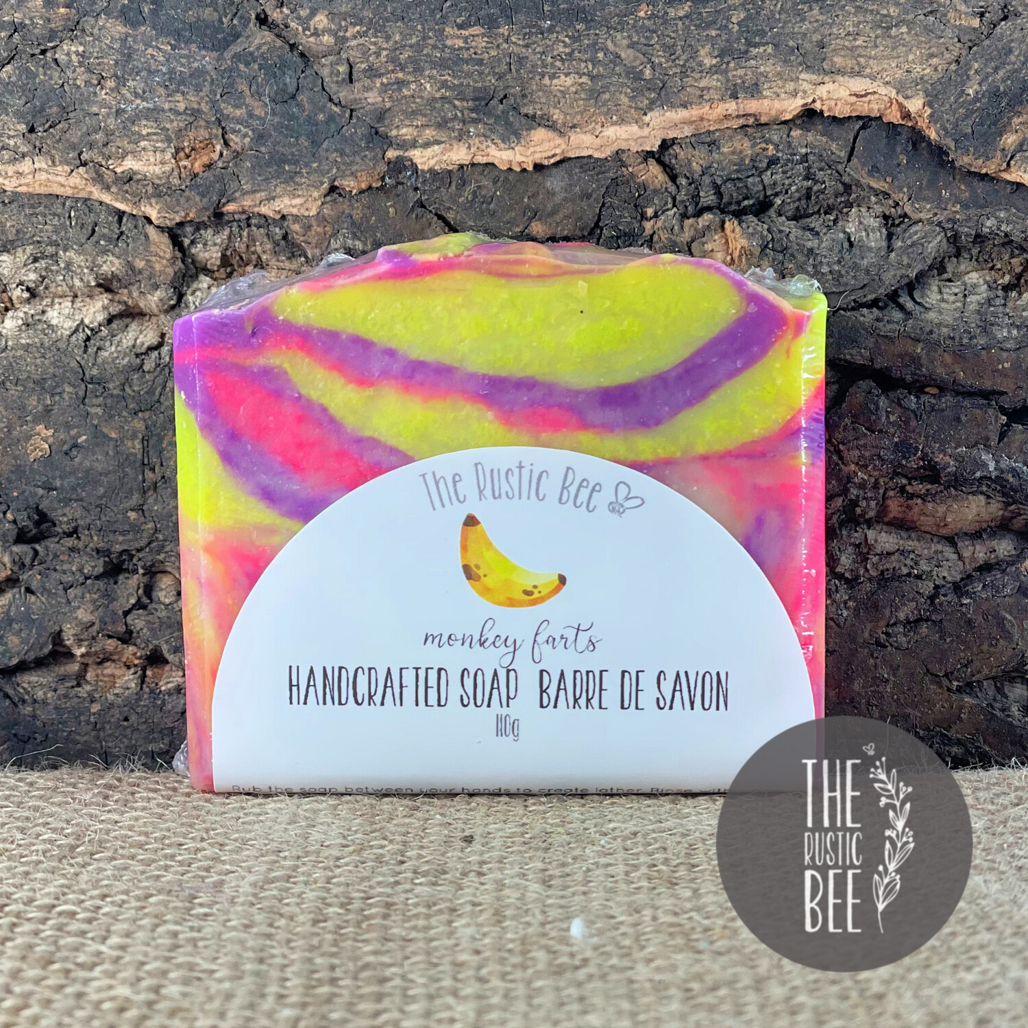 Monkey Farts Handmade Soap 120g