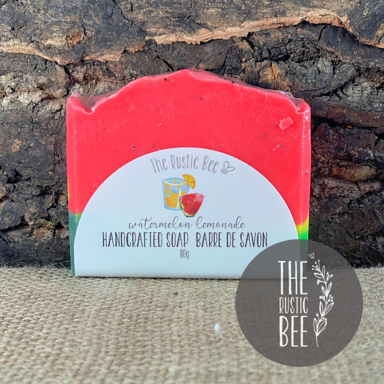 Watermelon Lemonade Handmade Soap 120g
