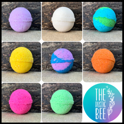 Large Round Fizzy Bath Bombs 175g