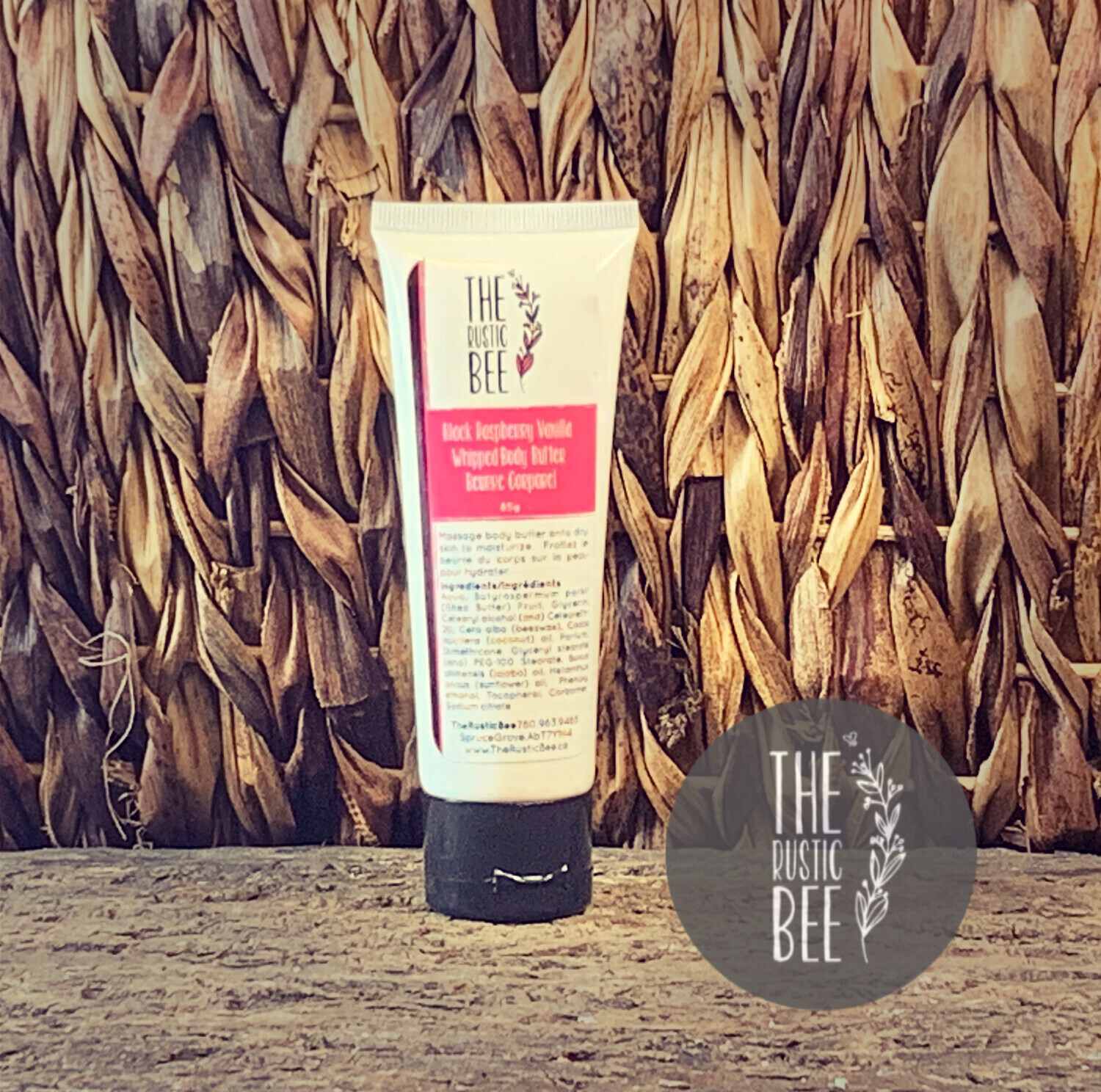Whipped Body Butter, Select Size/Scent: Black Raspberry Vanilla 85g Tube