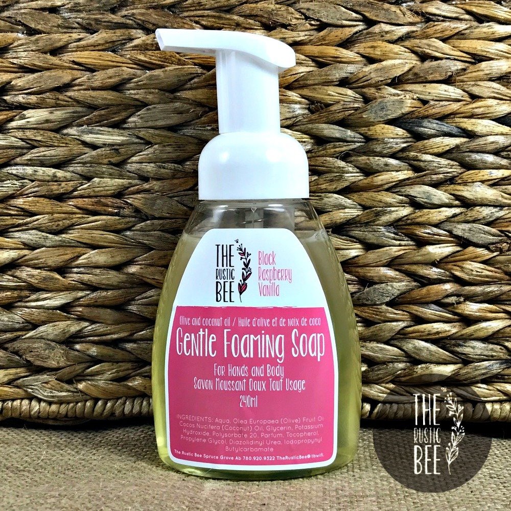 Black Raspberry Vanilla Gentle Foaming Soap