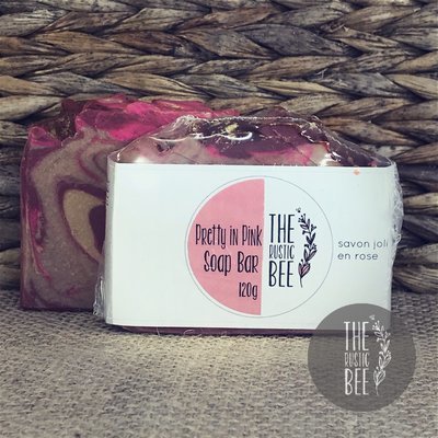 Pretty in Pink Handmade Soap 120g