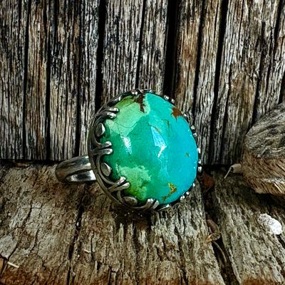 Sterling Silver Royston Turquoise Ring