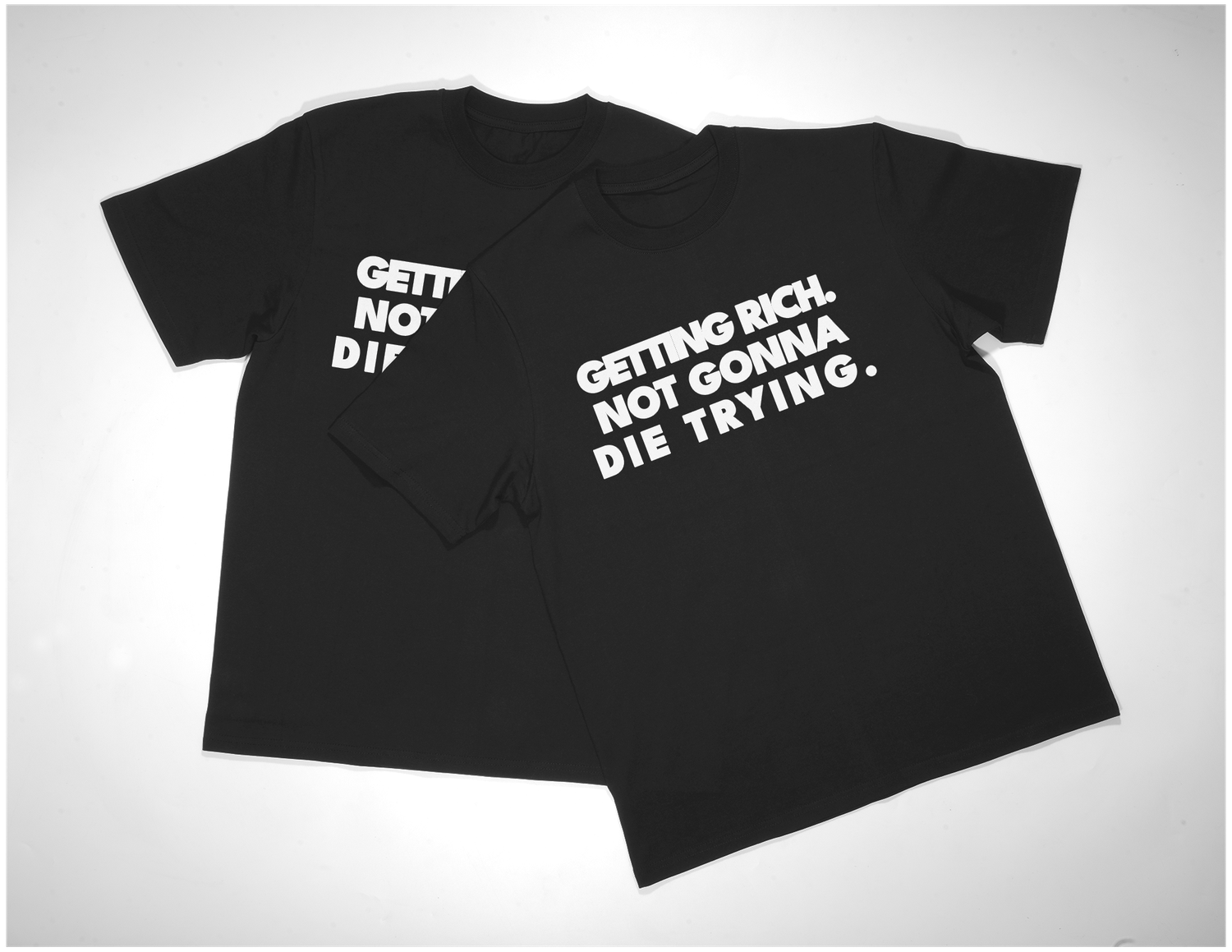GETTING RICH. Tee