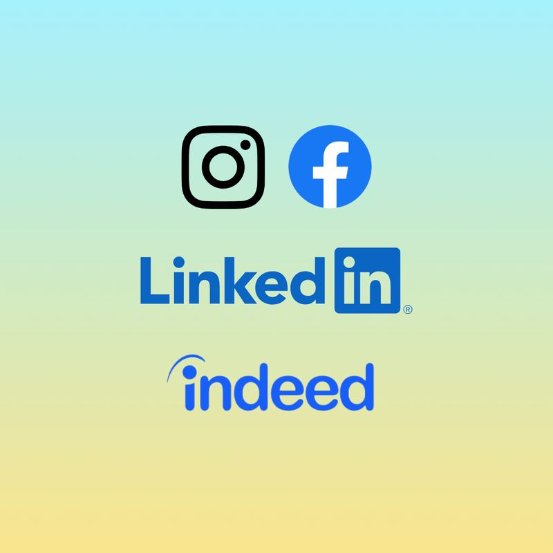 Instagram + Facebook (META) + LinkedIn + Indeed Recruiting 2.000 Klicks
