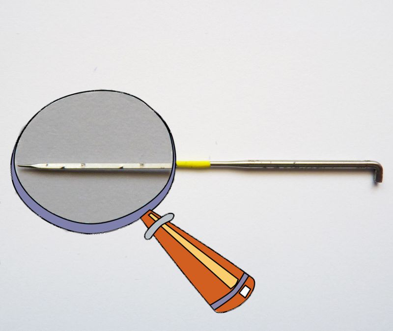 Feine Standardfilznadel * 40 Gauge