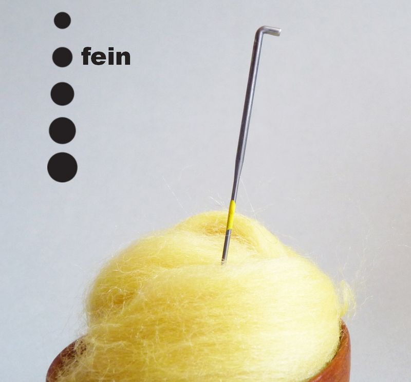 Feine Standardfilznadel * 40 Gauge