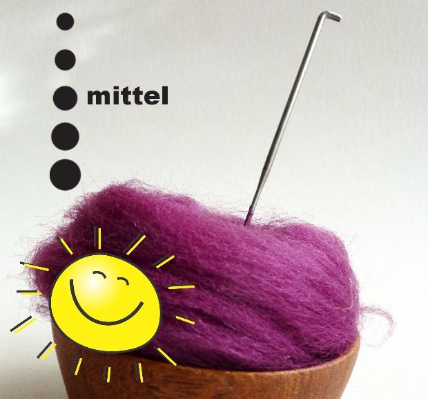 Allzweck Filznadel mittel * 36 Gauge