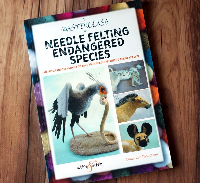 A masterclass in needle felting - Endangered species • Cindy-Lou Thompson