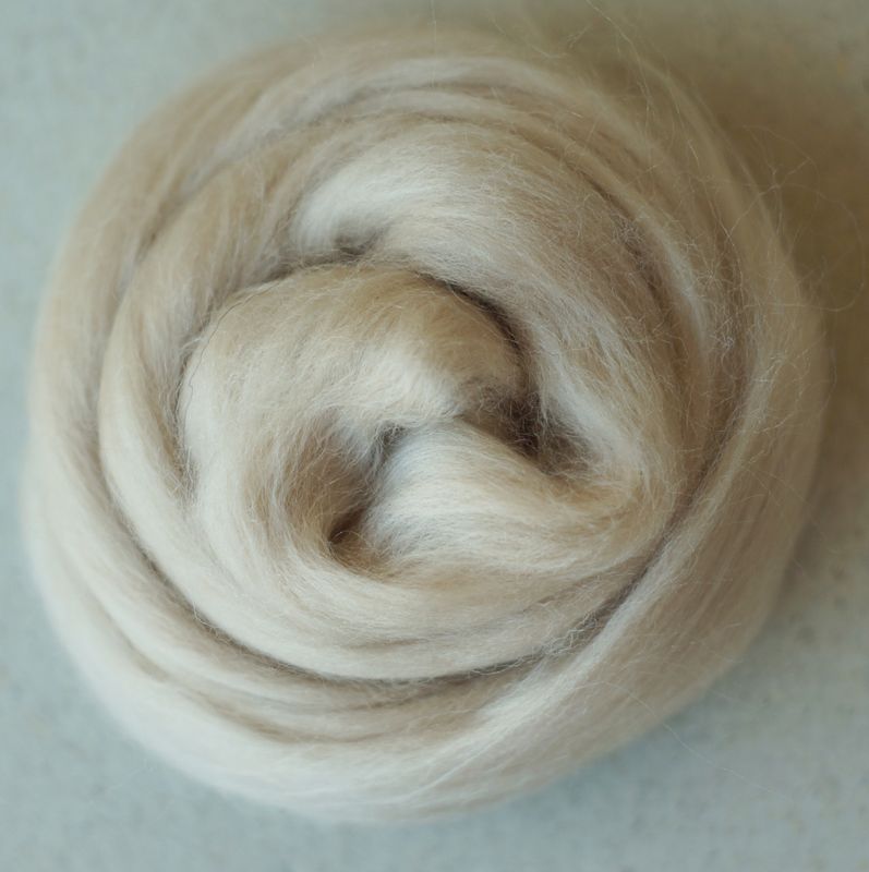 Kammzug  Marzipan - reine Wolle (Merino) 10g • weitere Knäuelgrößen verfügbar