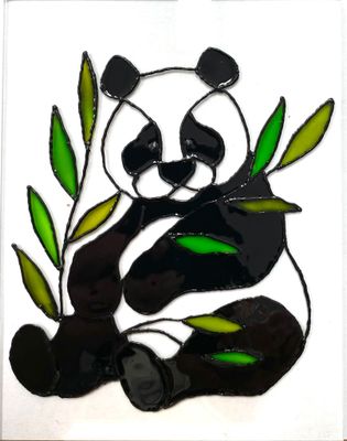 Greetings Card - Panda