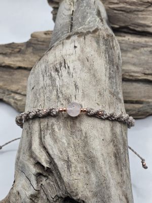 Armband mit Rosenquarz