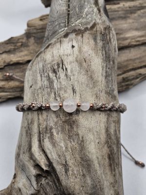 Armband mit Rosenquarz