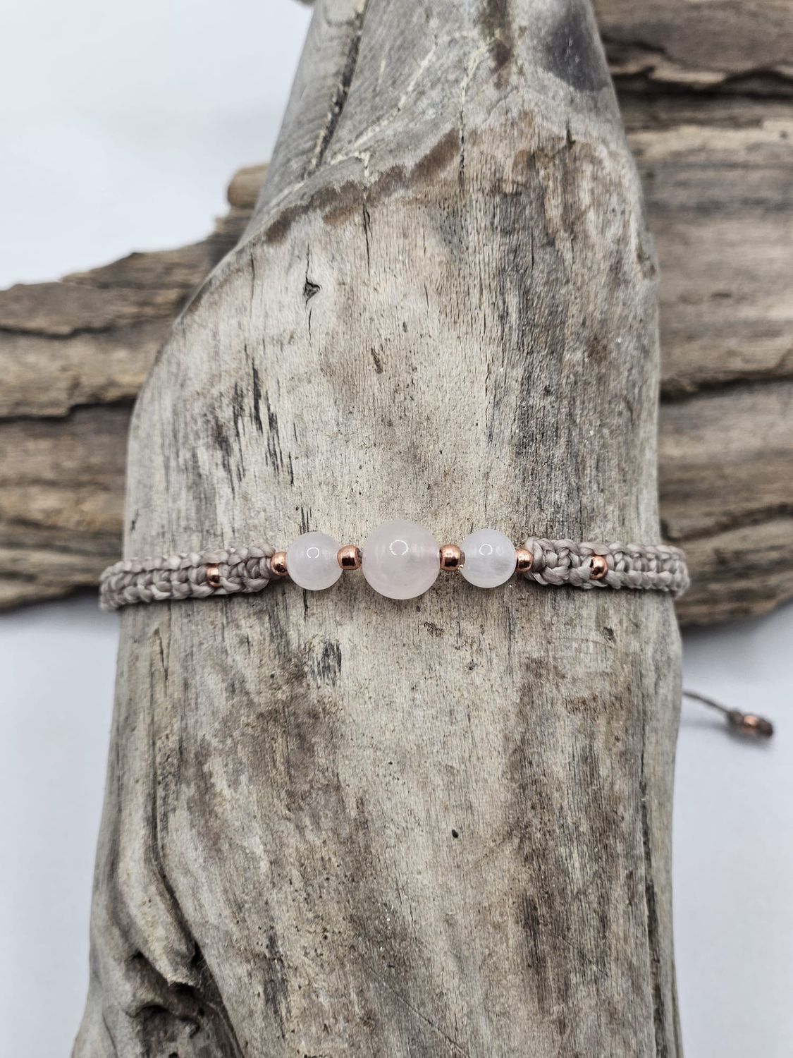 Armband mit Rosenquarz