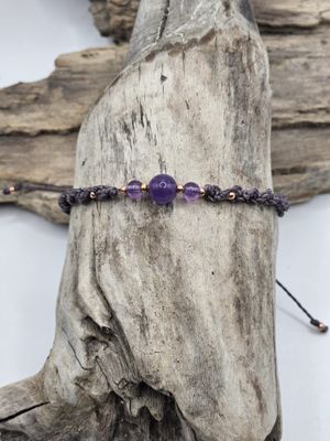 Armband mit Amethyst