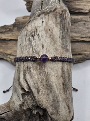 Armband mit Amethyst